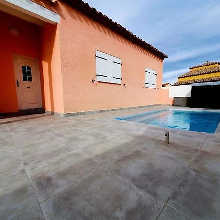 Villa H2O - Jacuzzi & Piscine Chauffee Le Barcarès Eksteriør bilde